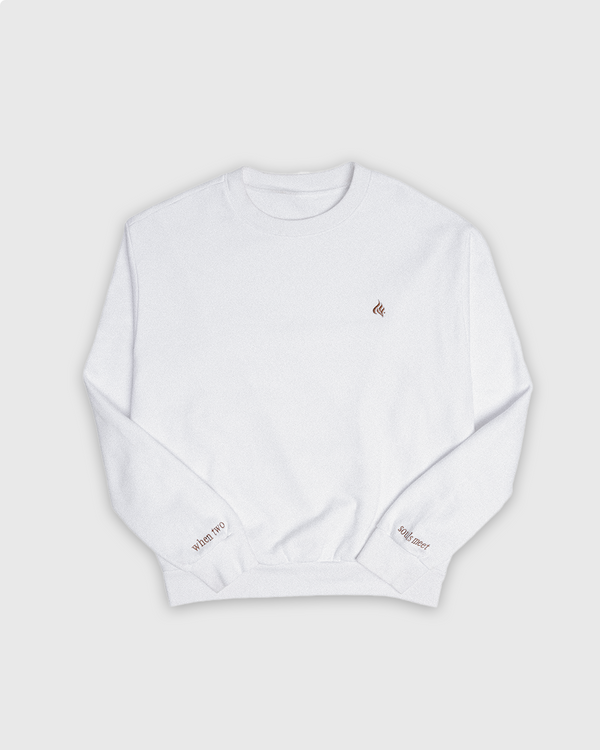 Two Souls  Embroidered Crewneck