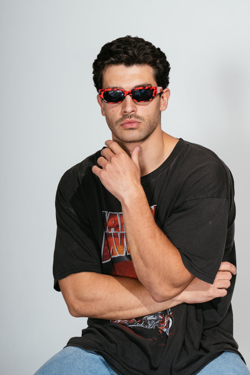 Red boy 2025 sunglasses