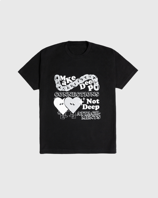 Deep Connections Tee Black